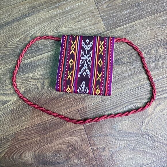 Small aztec print boho purse. Shoulder bag crossbody - Picture 5 of 7